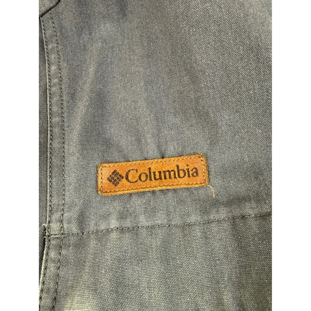 Workwear‎ Utility Jacket Cotton Canvas Fleece Lined Small Columbia
